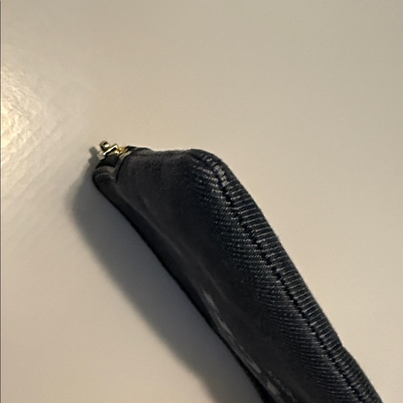 Coach Dark Denim Clutch - Picture 7 of 9